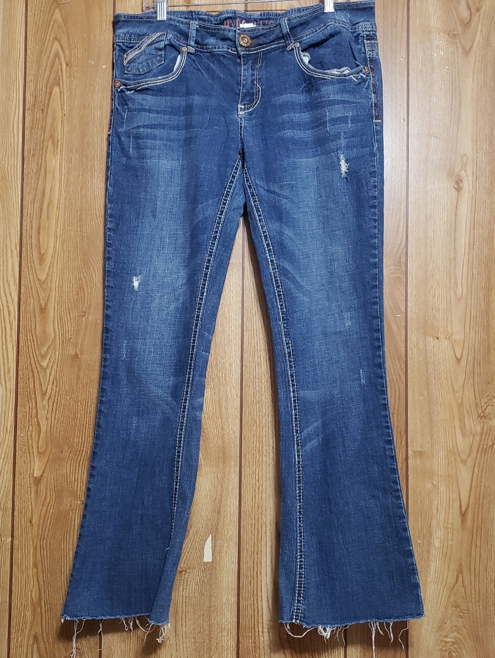 Hydraulic Bootcut Stretch Jeans Y2K Western 15 / 16 Blue Denim Mid Rise 36X31